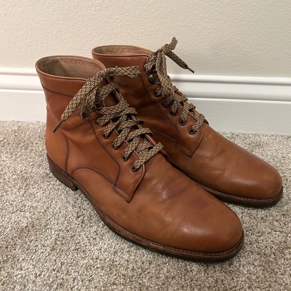 Warfield & Grand Leather Boots